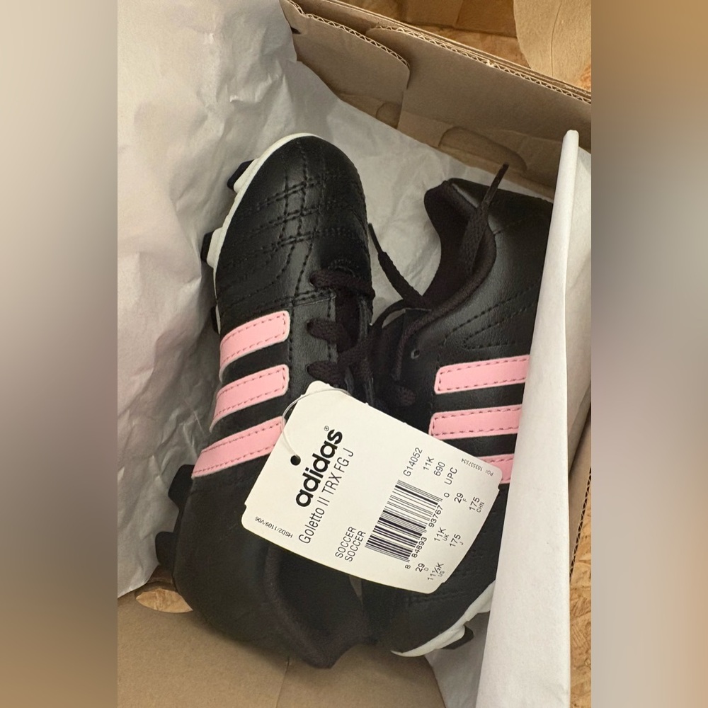 Adidas Kids Soccer Cleats NWT